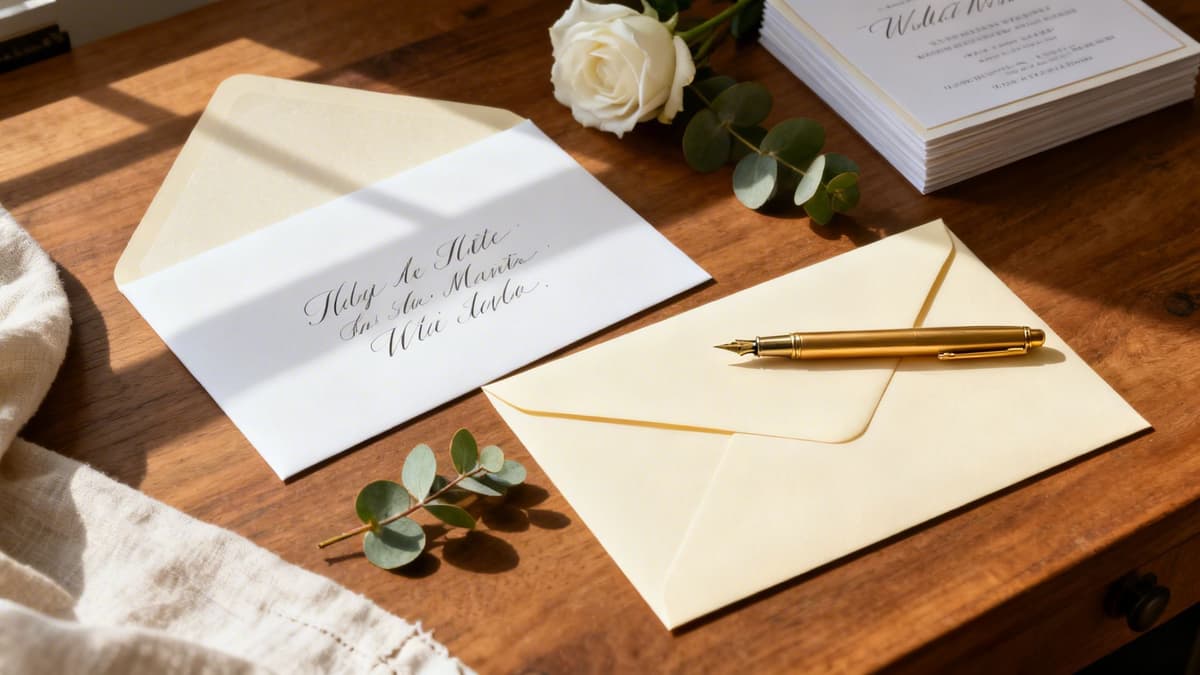 Address Wedding Invitations: A Step-by-Step Guide