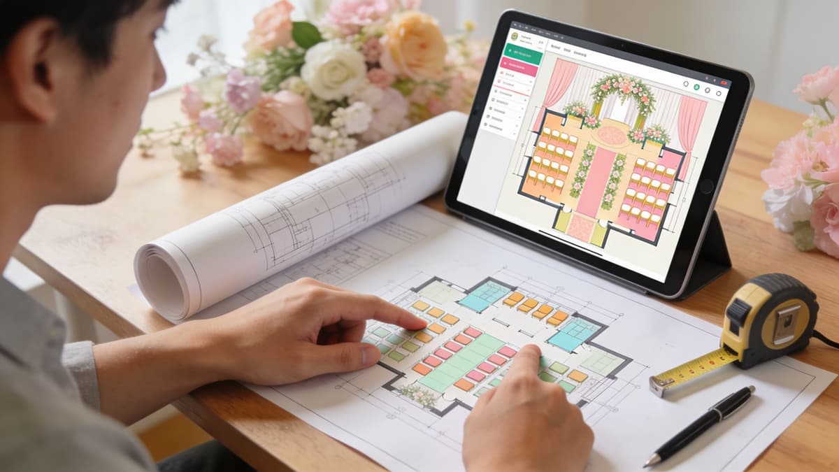How to Design a Perfect Floor Plan for Wedding Success
