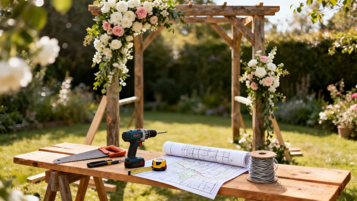How to Make a Wedding Arch A Complete DIY Guide