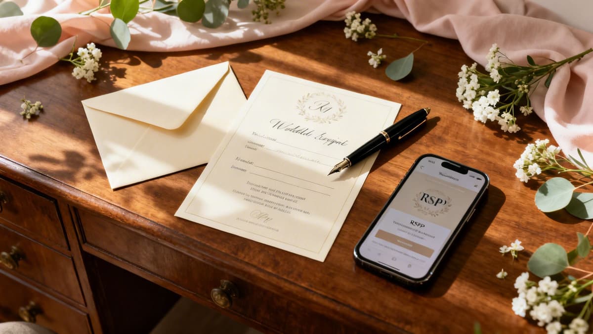 Mastering Your Response Wedding Card Wording and Etiquette