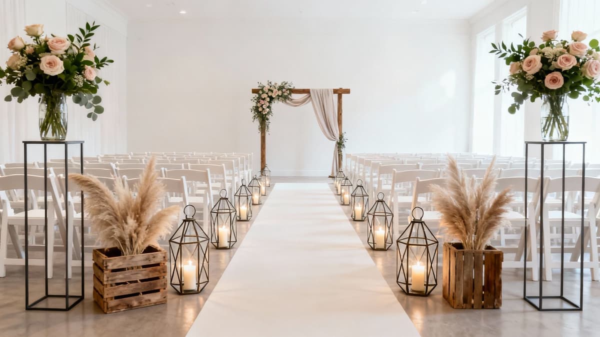 10 Breathtaking Wedding Aisle Decorations Ideas to Inspire Your Ceremony