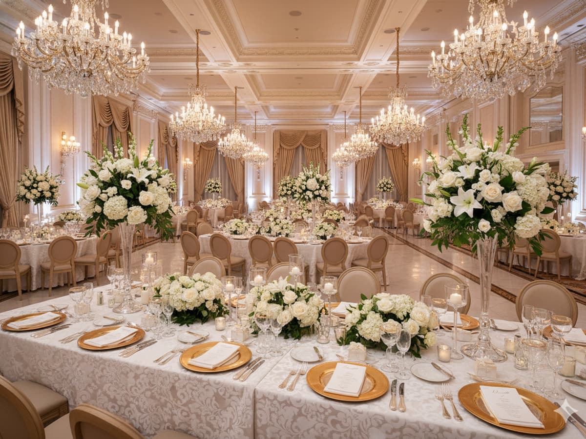 Classic wedding theme