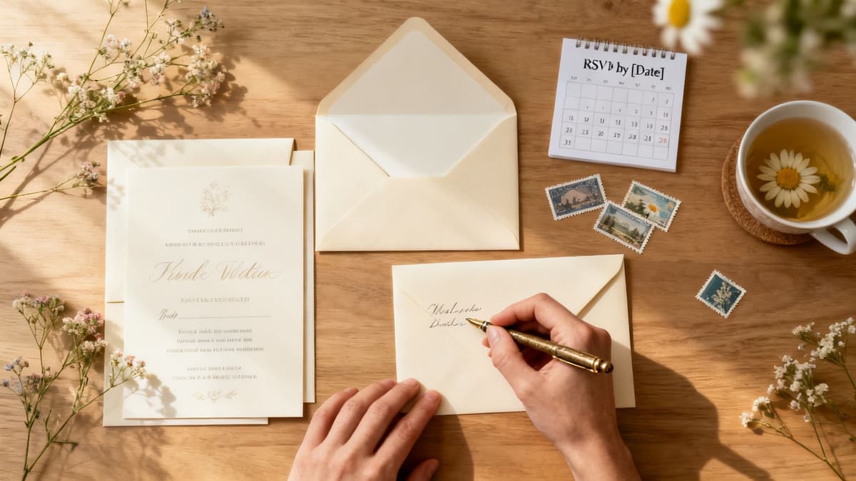 Your Guide to Mailing Out Wedding Invitations Without the Stress